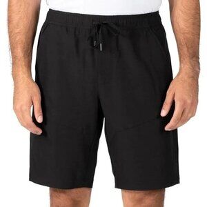 NEW Gerry Men's L Trail Outdoor Cargo Short Black Stretch Pull-On Waistband
